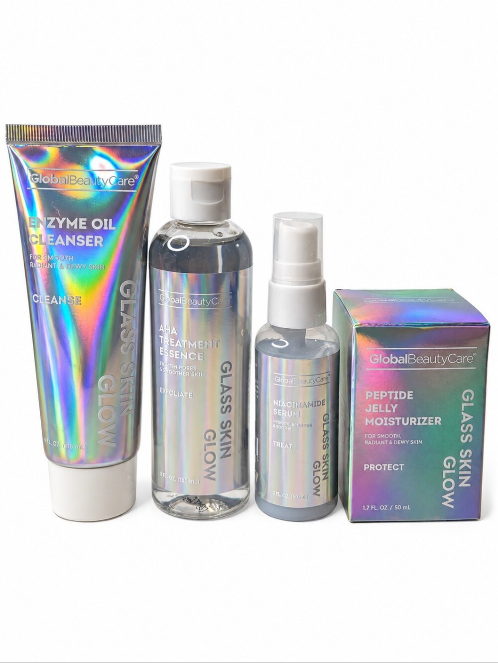 GLASS SKIN GLOW Anti-Aging with Niacinamide  Set 4-piece
